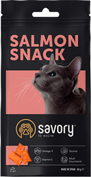 Savory Cats Snacks Pillows Gourmand with Salmon
