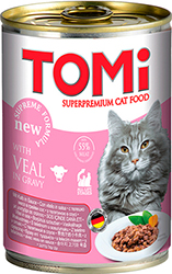 Tomi Телятина для котів