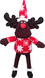 Trixie Іграшка "Різдвяний олень" для собак, коричневий