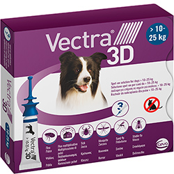 Vectra 3D Капли для собак весом от 10 до 25 кг