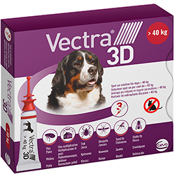 Vectra 3D Краплі для собак вагою понад 40 кг