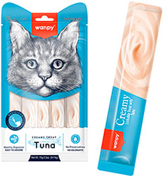 Wanpy Creamy Treat Tuna Кремові ласощі з тунцем для котів