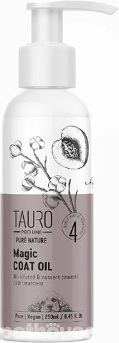 Tauro Pro Line Pure Nature Magic Coat Oil Натуральное масло для ухода за шерстью собак и кошек