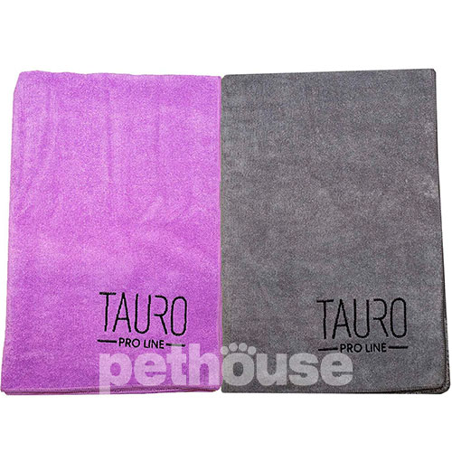 Tauro Pro Line Полотенце для кошек и собак из микрофибры, серое, фото 5