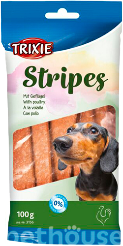Trixie Stripes Light - лакомство с мясом курицы для собак