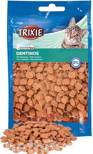 Trixie Denta Fun Подушечки для чистки зубов кошек, фото 2