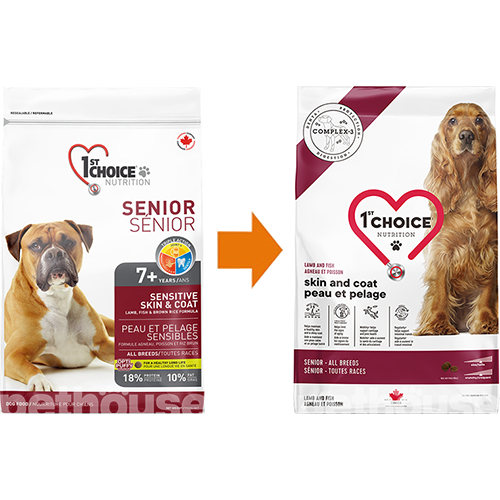 1st Choice Senior Sensitive Skin & Coat All Breeds