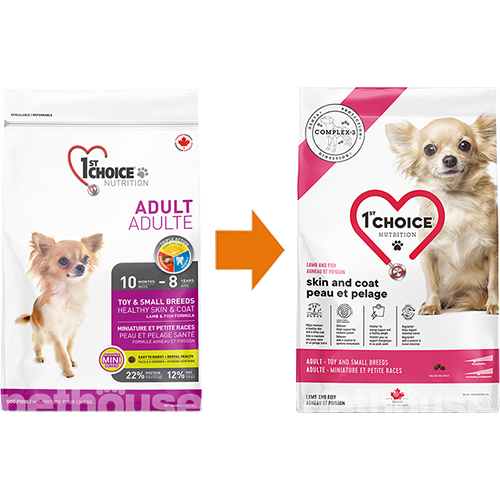 1st Choice Adult Toy and Small Breeds Healthy Skin & Coat