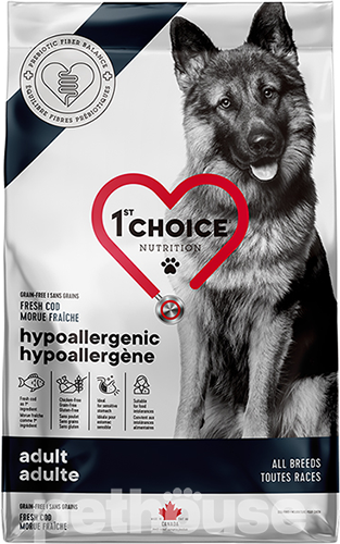 1st Choice Adult Hypoallergenic Cod для собак