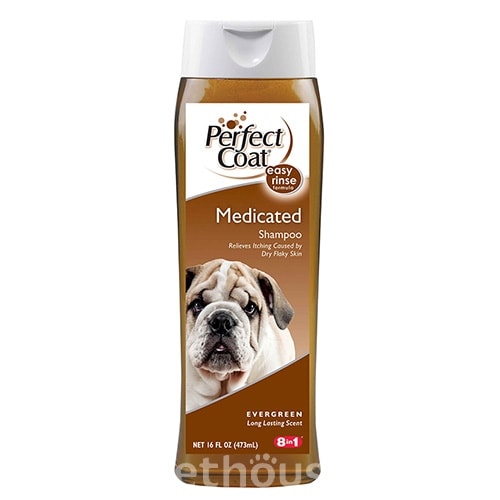 8in1 Medicated Shampoo Терапевтический шампунь для собак