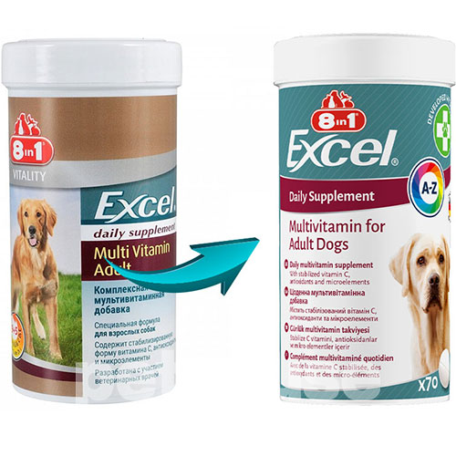 8in1 Excel Multi-Vitamin Adult Dog