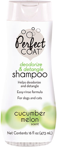 8in1 Perfect Coat Deodorize & Detangle Shampoo Шампунь для собак и кошек