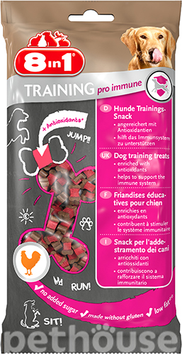 8in1 Training Pro Immune - лакомство для поддержания иммунитета собаки
