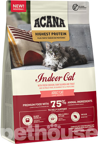 Acana Highest Protein Indoor Cat Recipe 38/14