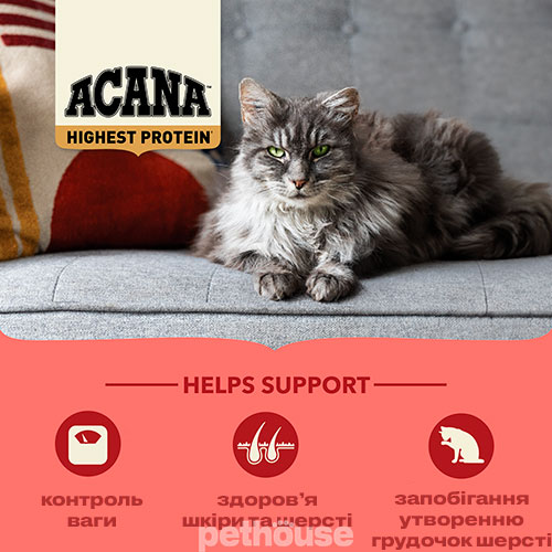 Acana Highest Protein Indoor Cat Recipe 38/14