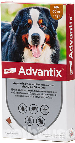 Advantix для собак от 40 до 60 кг