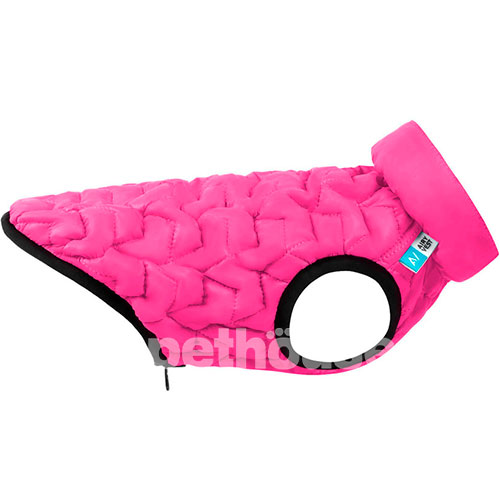 AiryVest UNI Двусторонняя курточка для собак, розово-черная