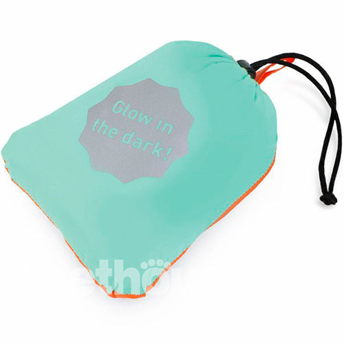 AiryVest Lumi Двусторонняя курточка для собак, мятно-оранжевая