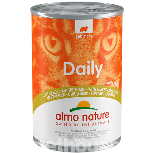 Almo Nature Daily Cat Cans з індичкою для котів