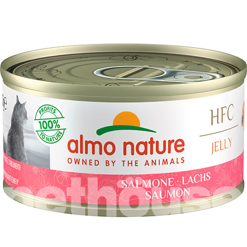 Almo Nature HFC Cat Jelly з лососем для котів