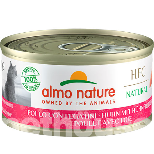 Almo Nature HFC Cat Natural с курицей и печенью для кошек