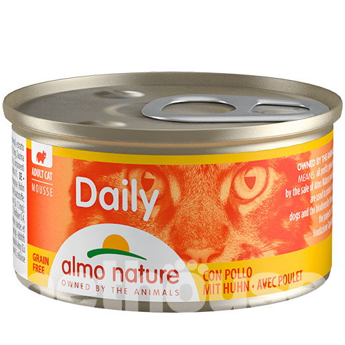 Almo Nature Daily Cat Мус з куркою для котів