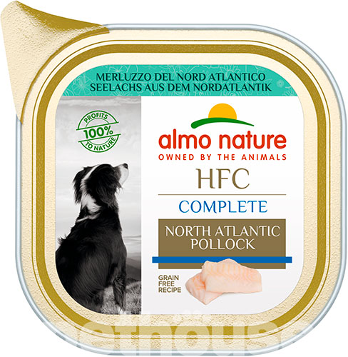 Almo Nature HFC Dog Complete з північноатлантичним минтаєм для собак