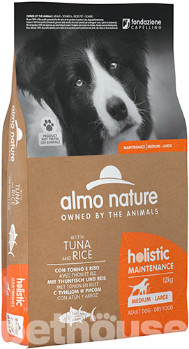 Almo Nature Holistic Dog Adult Medium & Large with Tuna and Rice, фото 2