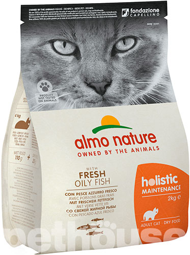 Almo Nature Holistic Cat Adult with Fresh Oily Fish, фото 2
