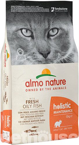 Almo Nature Holistic Cat Adult with Fresh Oily Fish, фото 3