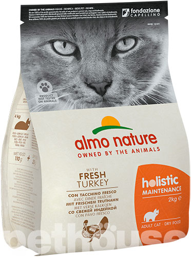 Almo Nature Holistic Cat Adult with Fresh Turkey, фото 2