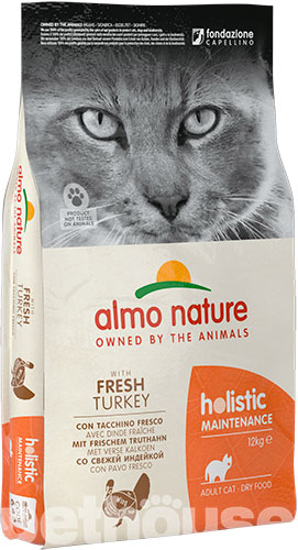 Almo Nature Holistic Cat Adult with Fresh Turkey, фото 3
