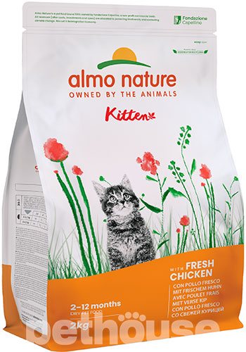 Almo Nature Holistic Kitten with Fresh Chicken, фото 3