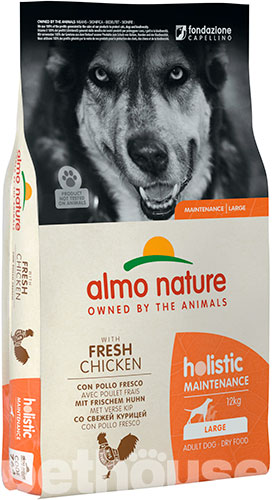 Almo Nature Holistic Dog Adult Large with Fresh Chicken
