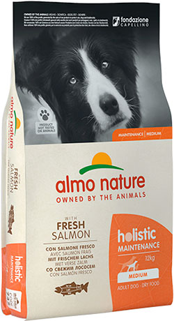 Almo Nature Holistic Dog Adult Medium with Fresh Salmon