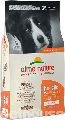 Almo Nature Holistic Dog Adult Medium with Fresh Salmon