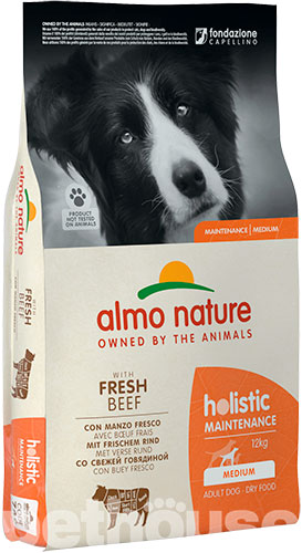 Almo Nature Holistic Dog Adult Medium with Fresh Beef