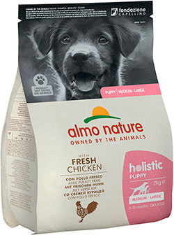 Almo Nature Holistic Puppy Medium & Large with Fresh Chicken