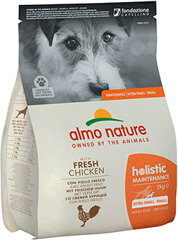 Almo Nature Holistic Dog Adult Extra Small & Small with Fresh Chicken