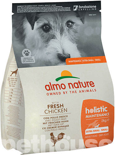 Almo Nature Holistic Dog Adult Extra Small & Small with Fresh Chicken