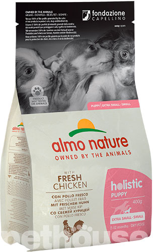 Almo Nature Holistic Puppy Extra Small & Small with Fresh Chicken, фото 3