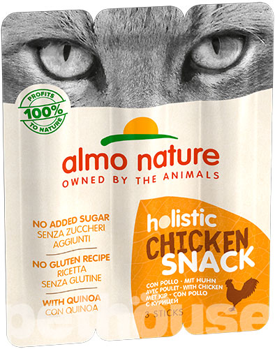 Almo Nature Holistic Snack Cat Палочки с курицей для кошек