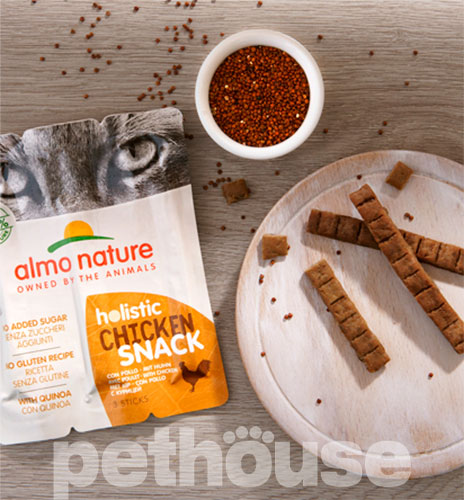 Almo Nature Holistic Snack Cat Палочки с курицей для кошек, фото 3