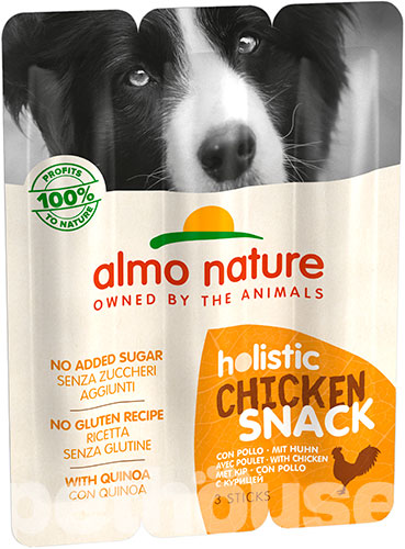 Almo Nature Holistic Snack Dog Палочки с курицей для собак