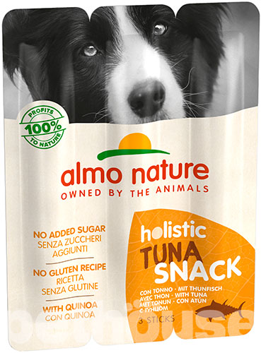 Almo Nature Holistic Snack Dog Палочки с тунцом для собак