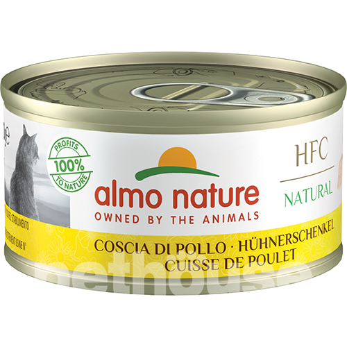 Almo Nature HFC Cat Natural з курячою гомілкою для котів