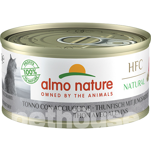 Almo Nature HFC Cat Natural с тунцом и мальком для кошек