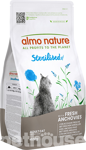 Almo Nature Holistic Cat Sterilised with Fresh Anchovies