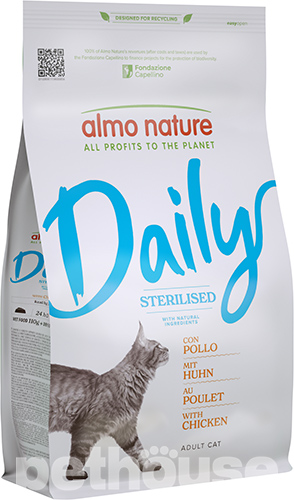 Almo Nature Daily Cat Sterilised with Chicken