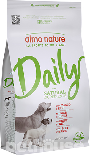 Almo Nature Daily Dog Adult with Beef and Rice